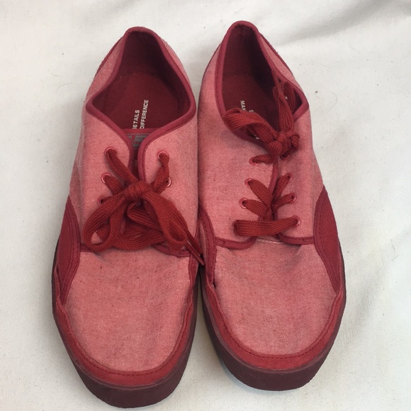 55DSL | Shoes | 55dsl Red Canvas 
